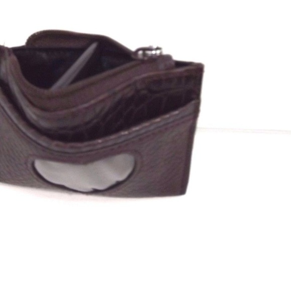 Brighton Brown  Croc Case Wristlet Wallet - Picture 7 of 8